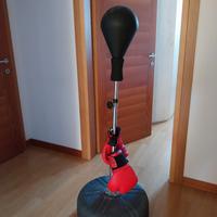 punching ball adulto + guantoni boxe