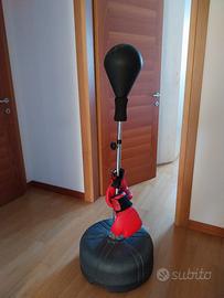 punching ball adulto + guantoni boxe