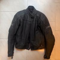 Giacca pelle donna biker