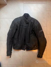 Giacca pelle donna biker