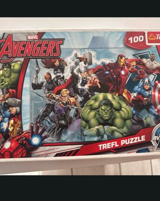 Avengers puzzle 100 pezzi 5+