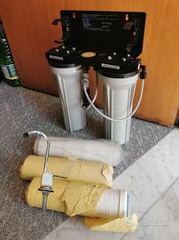 Depuratore con filtri al carbonio attivo