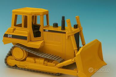 Bulldozer giocattolo CAT vintage – 35 cm