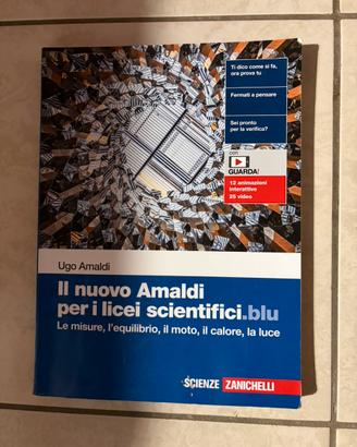 Libro scolastico fisica