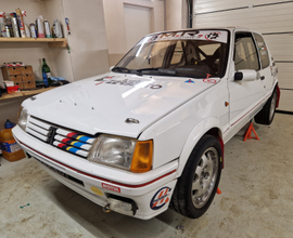 Peugeot 205 1.6 gti rally storici