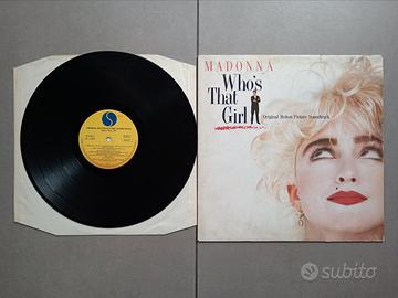 Madonna LP Vinile who's that girl 