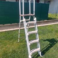 Scaletta per piscina fuori terra