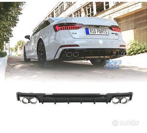DIFFUSORE POSTERIORE AUDI A6 A6 AVANT 18-22 LOOK S