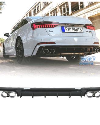DIFFUSORE POSTERIORE AUDI A6 A6 AVANT 18-22 LOOK S