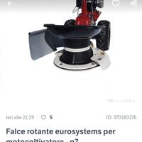 falce rotante eurosystems p70 falciatrice 