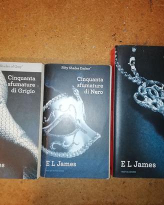 Trilogia 50 sfumature di grigio EL James