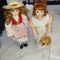 Lotto Bambole in Porcellana vintage 