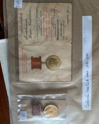 URSS medaglia vommemorativa di LENIN