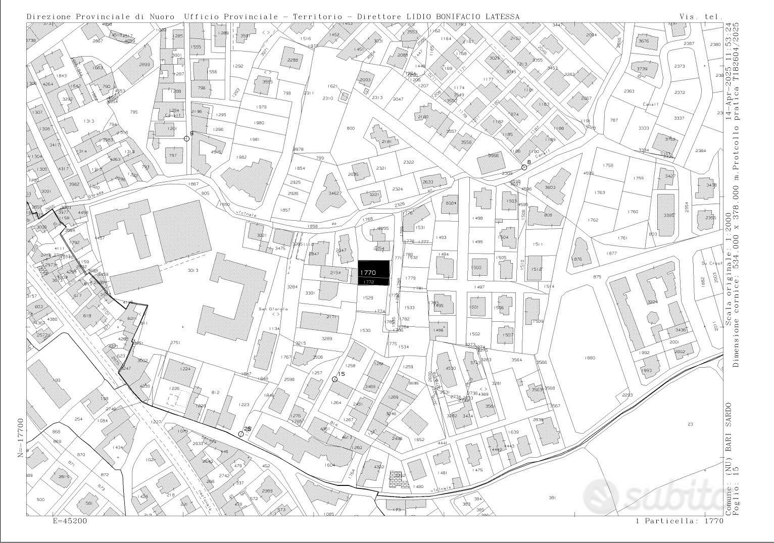 Terreno Edificabile Urbanizzato 432mq - Bari Sardo - Vista 3