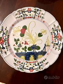 Piatto in ceramica di Faenza- Padovani