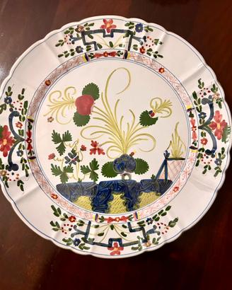 Piatto in ceramica di Faenza- Padovani