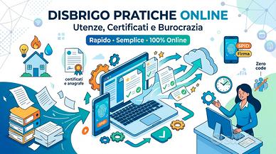 Assistente Burocratica Online: Pratiche, Certifica
