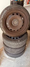 Cerchi+gomme 185/55/R15 82t per lancia y