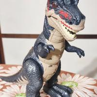 T-Rex giocattolo 30 cm con movimento e ruggito