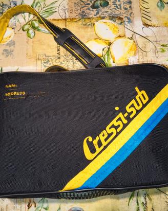 Borsello porta erogatore Cressi Sub - Vintage