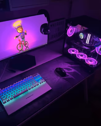 PC Gaming Ryzen 7 7800X3D RTX 3080 + Setup HighEnd