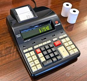 OLIVETTI LOGOS 914T TERMICA CALCOLATRICE PRO+CARTA