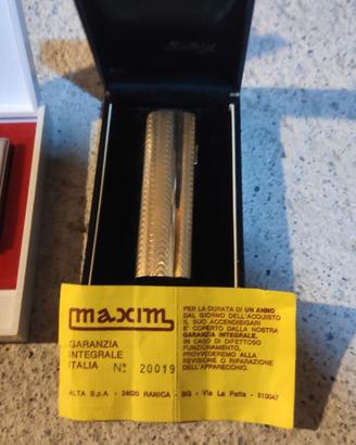 Accendino vintage Maxim anni 60/70