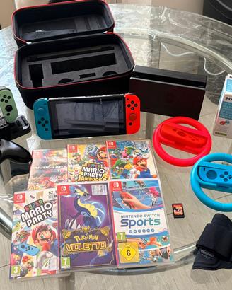 Nintendo Switch 1 + Accessori + Giochi