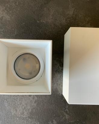 Lampadario faretto Logica cubo