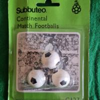Subbuteo palloni blister sigillato ref c127