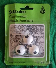 Subbuteo palloni blister sigillato ref c127