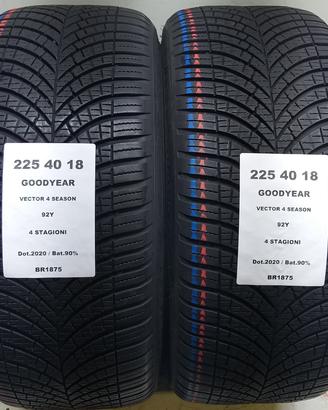 2 GOMME 225 40 18 GOODYEAR BR1875