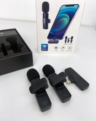 Microfoni Wireless per registrazione - per iPhone