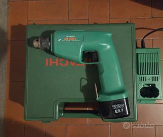 Trapano avvitatore Hitachi + batteria e valigetta