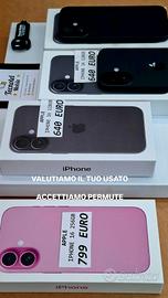 IPHONE 16 256GB ROSA NUOVO