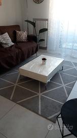 TAVOLINO DA SOGGIORNO BIANCO LUCIDO