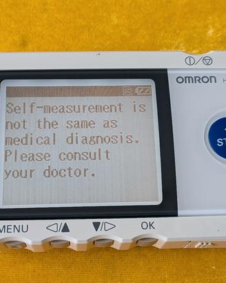 Omron HCG - 801 elettrocardiografo ECG