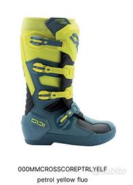 STIVALI SIDI CROSSCORE PETROLIO/GIALLO