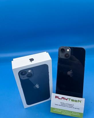 APPLE IPHONE 13 BLACK 128GB BATTERIA 100% USATO