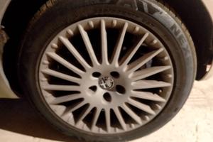 4 gomme +cerchi alfa romeo
