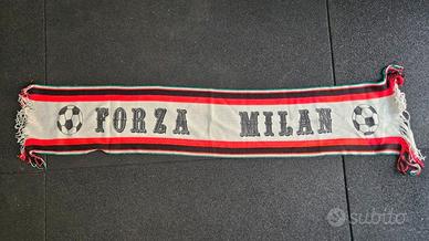 Sciarpa AC Milan vintage lana 1988/89