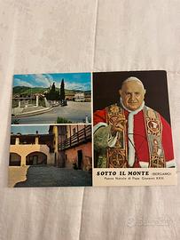 Cartolina vintage Papa Giovanni XXIII anni 60-70