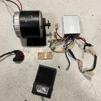 Motore 350 watt 36 volt usato con centralina