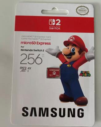 Micro SD Express per  Switch 2 Nuova Sigillata