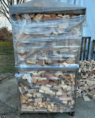 Legna secca da ardere per stufe camini forni