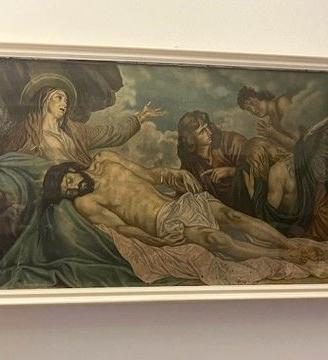 CAPOLETTO CON IMMAGINI SACRE