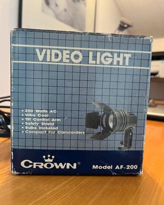 Lampada per riprese foto e video