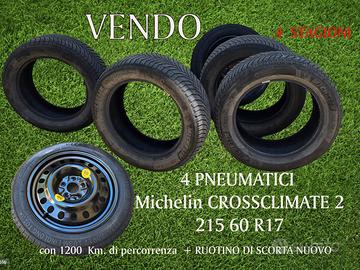 4  PNEUMATICI  MICHELIN  CROSSCLIMATE 2    215 60