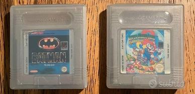 Lotto Giochi Game Boy: Super Mario Land 2 + Batman