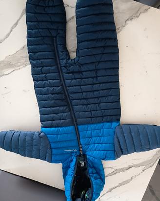 tuta invernale Columbia Reversibile taglia 12/18